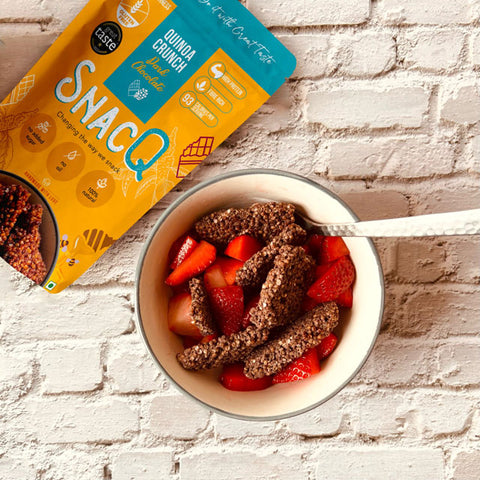 Enjoy SnacQ Quinoa Crunch Dark Chocolate and Fruit Fusion